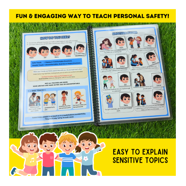 GOOD AND BAD TOUCH BUSY BOOK